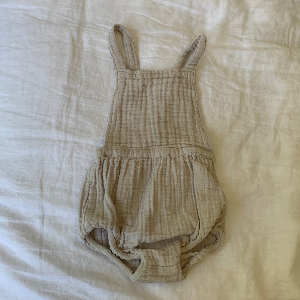 Jamie Kay Muslin gray romper